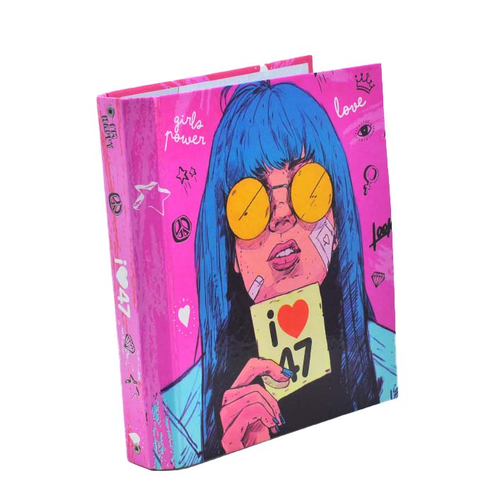 Carpeta 3 Anillos Cartone Girl Power