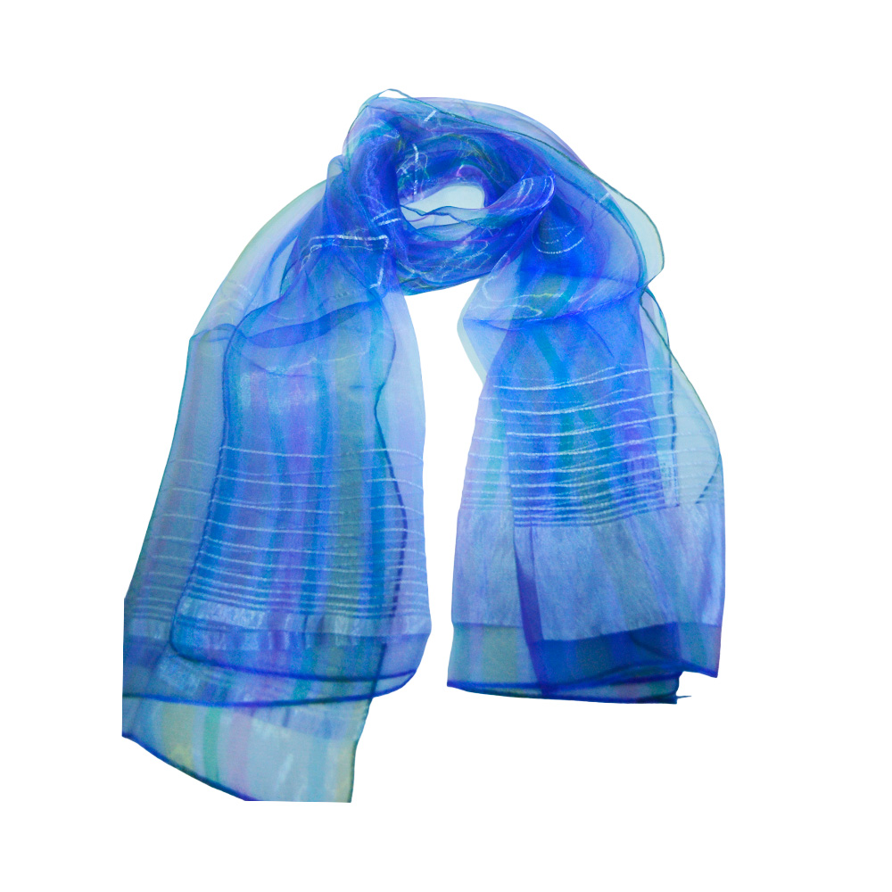 Chalina Rayada de Organza