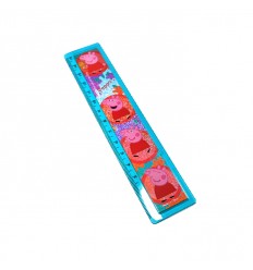 Regla 15cm Peppa Pig