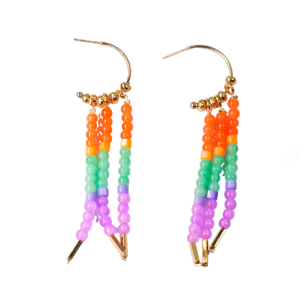 Aros Luna Colgantes
