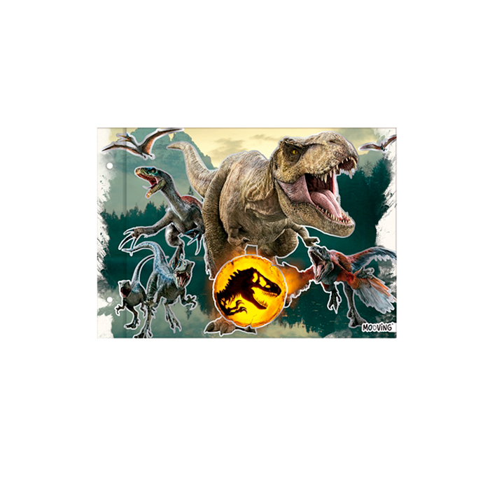 Carpeta Nº5 Dibujo Jurassic World