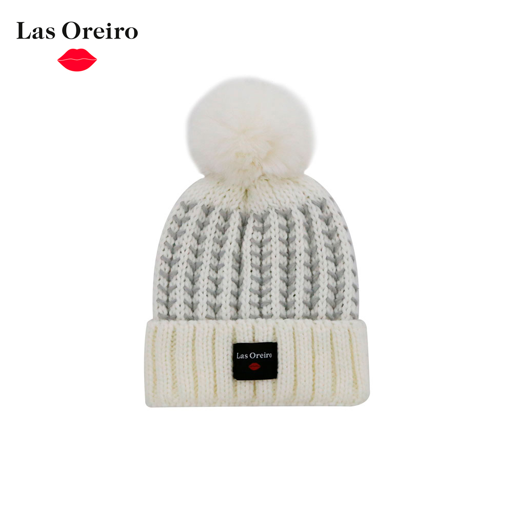 Gorro Tejido Trenzado Oreiro Love