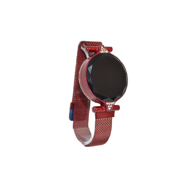 Reloj Espejado Malla Metálica