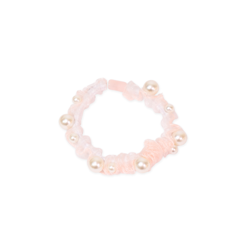 Colero Tul con Perlas X4 Unidades