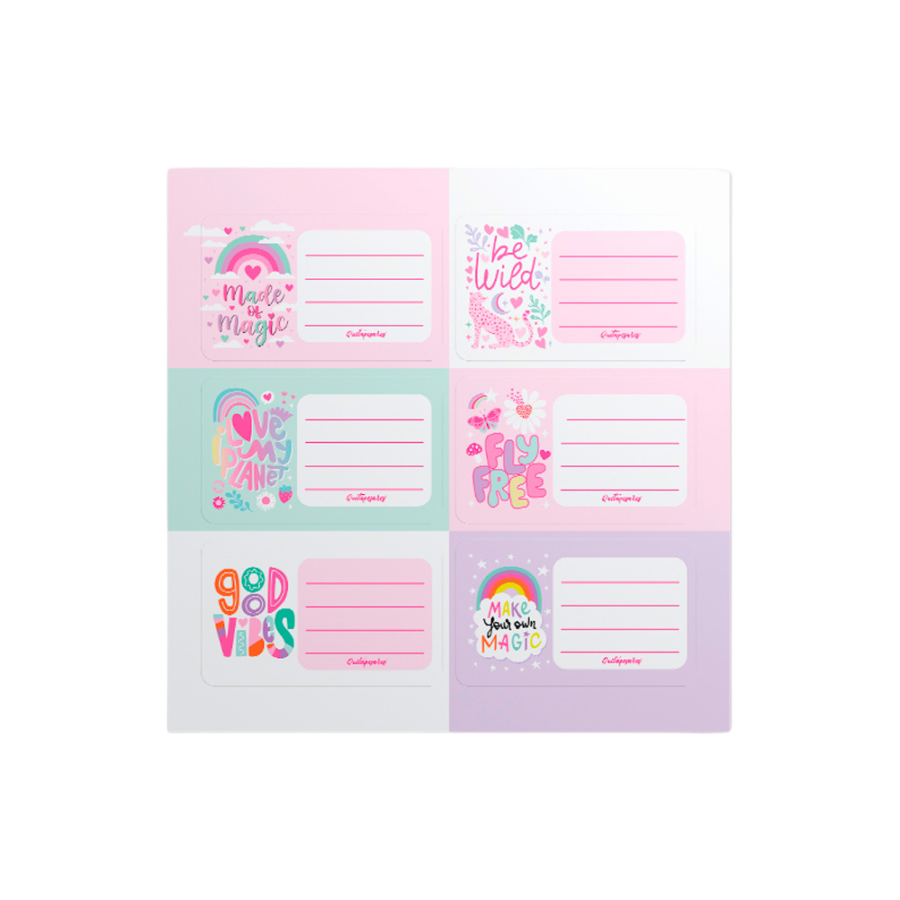 Etiquetas Escolares Mooving