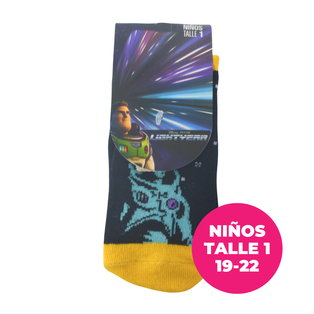 Medias Buzz y Toy Story Talle 1