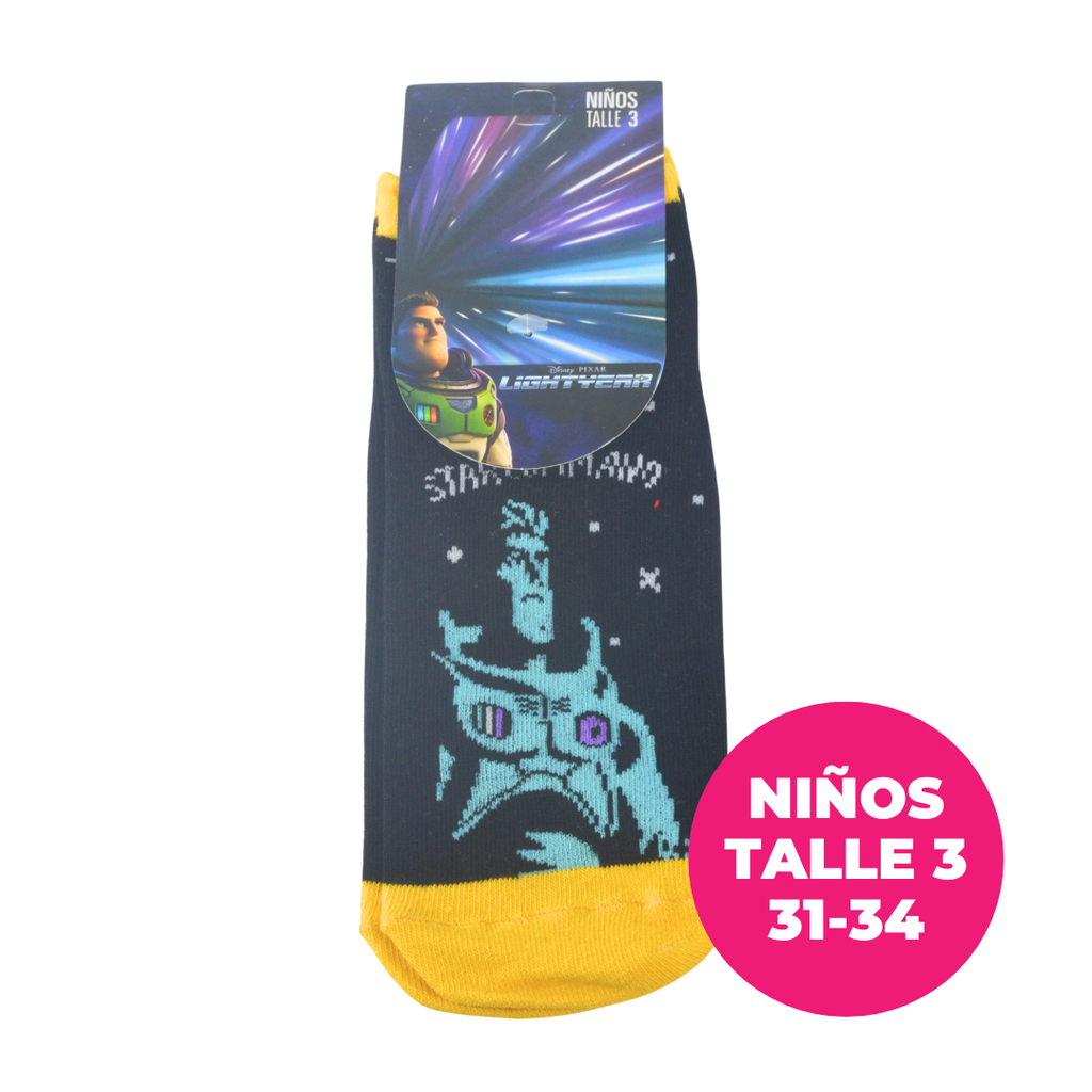 Medias Buzz y Toy Story Talle 3