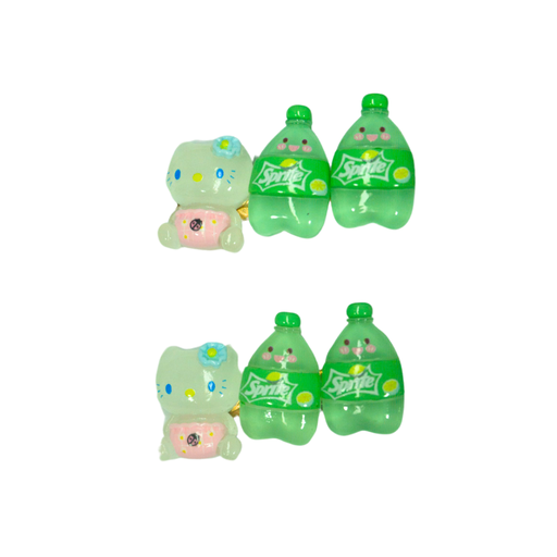 Pinza Infantil con Aplique X2