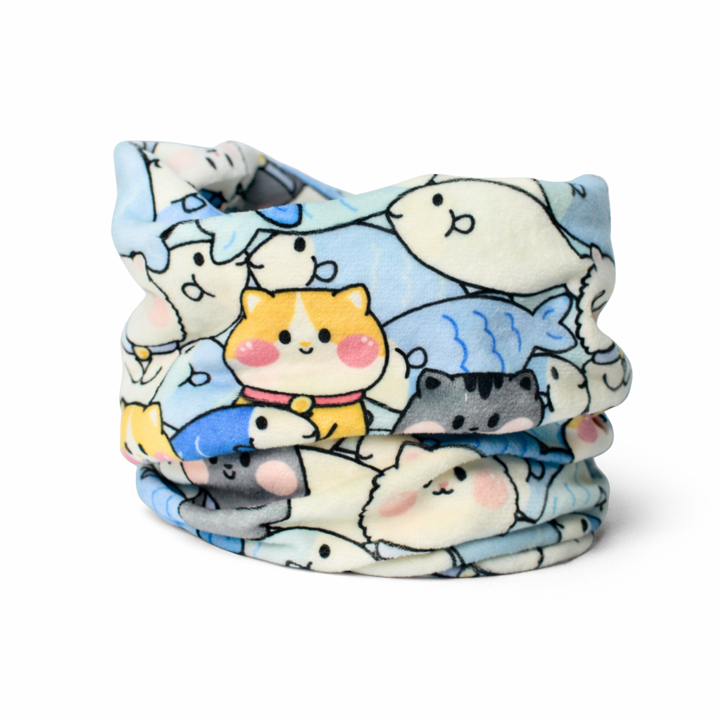 Cuello Bandana Infantil Gato