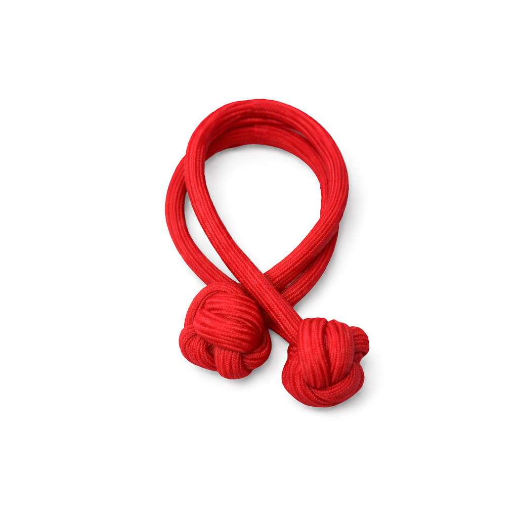 Colero Scunzi Rojo con Nudo