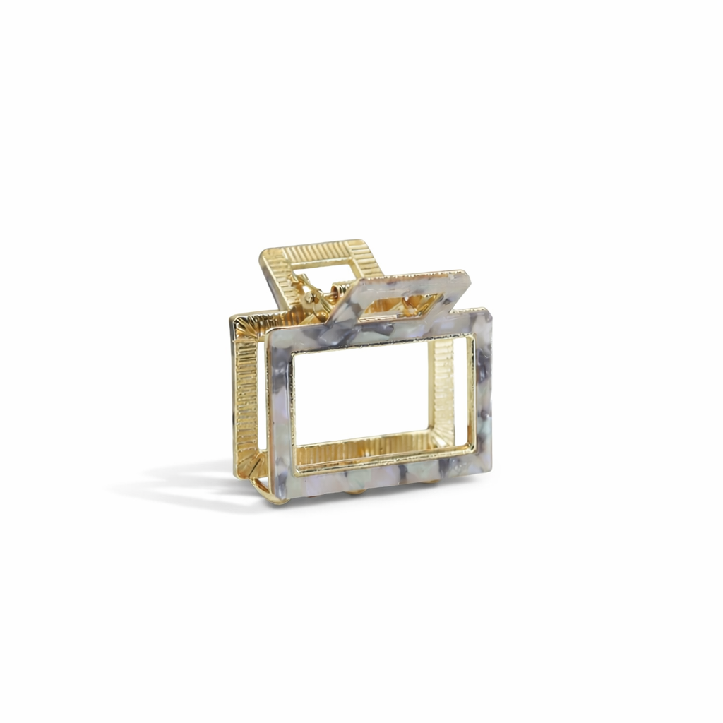 Broche Pinza Rectangular