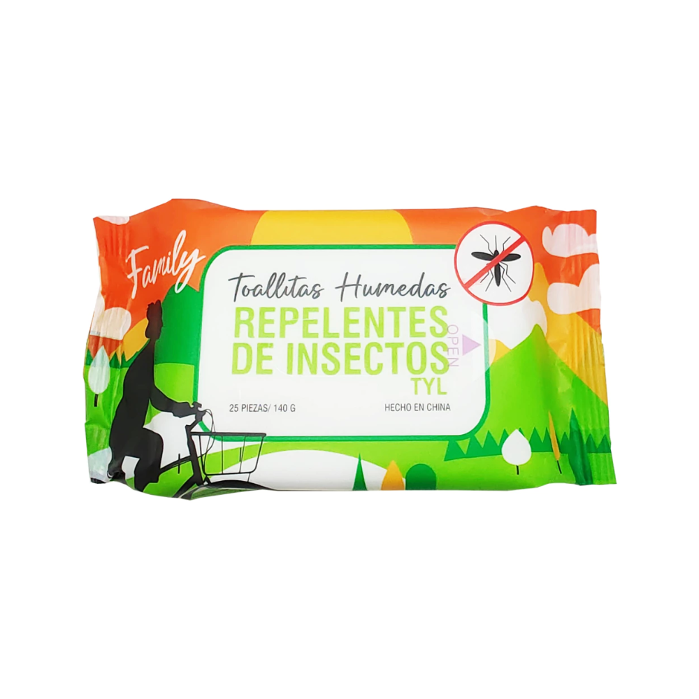 Toallita Repelente Family Max TYL
