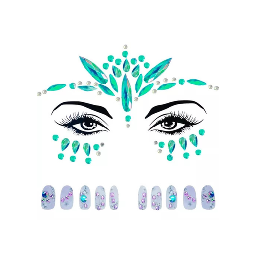 Strass de Colores para el Rostro