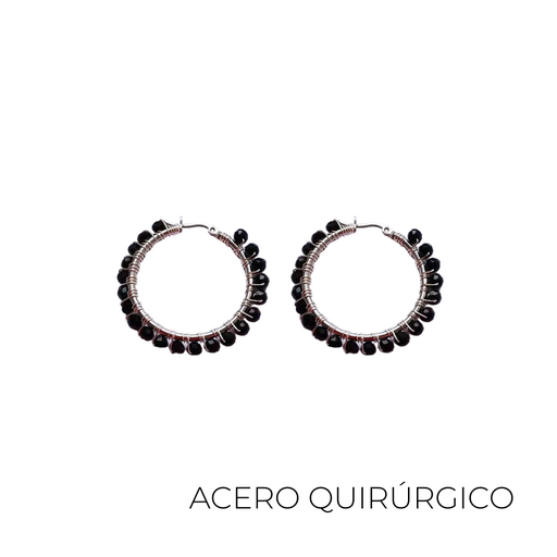 Aros Argolla Acero Quirúrgico Piedras