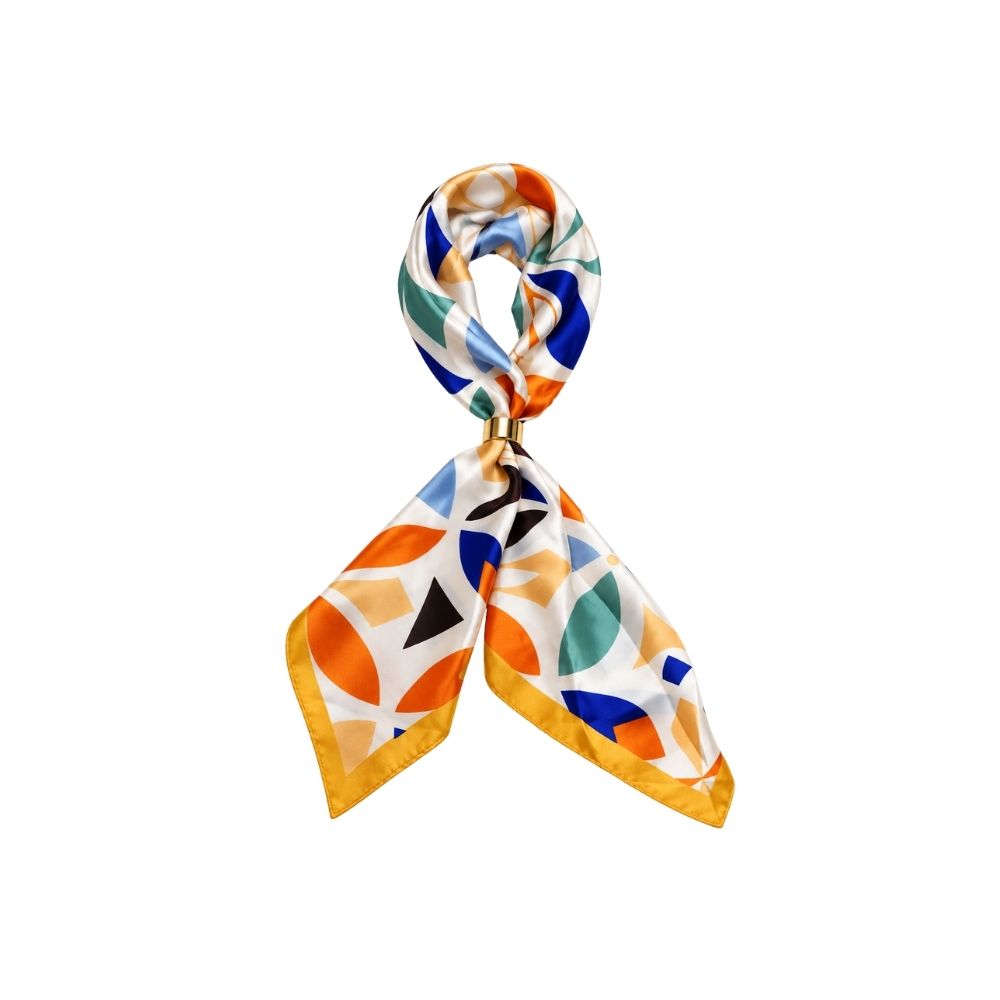 Pañuelo de Cuello Diseño Geométrico