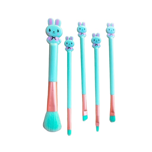 Set de Brocha de Maquillaje Conejo