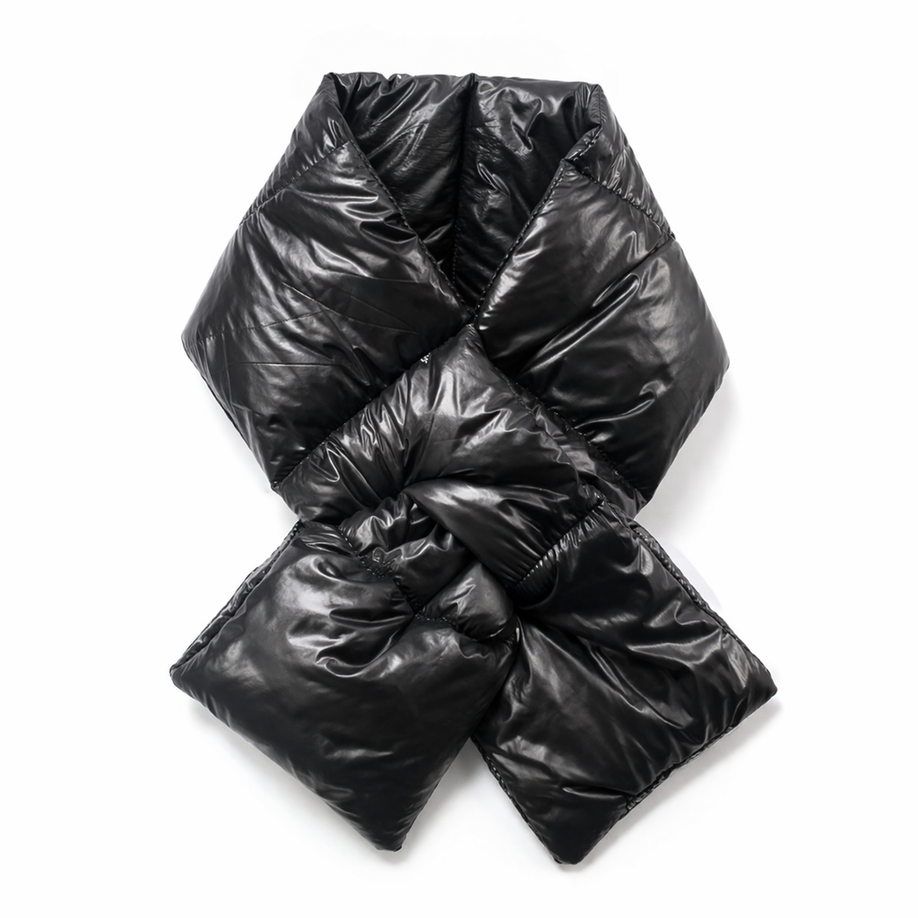[35962] BUFANDA ESTILO PUFFER NEGRA SKORA