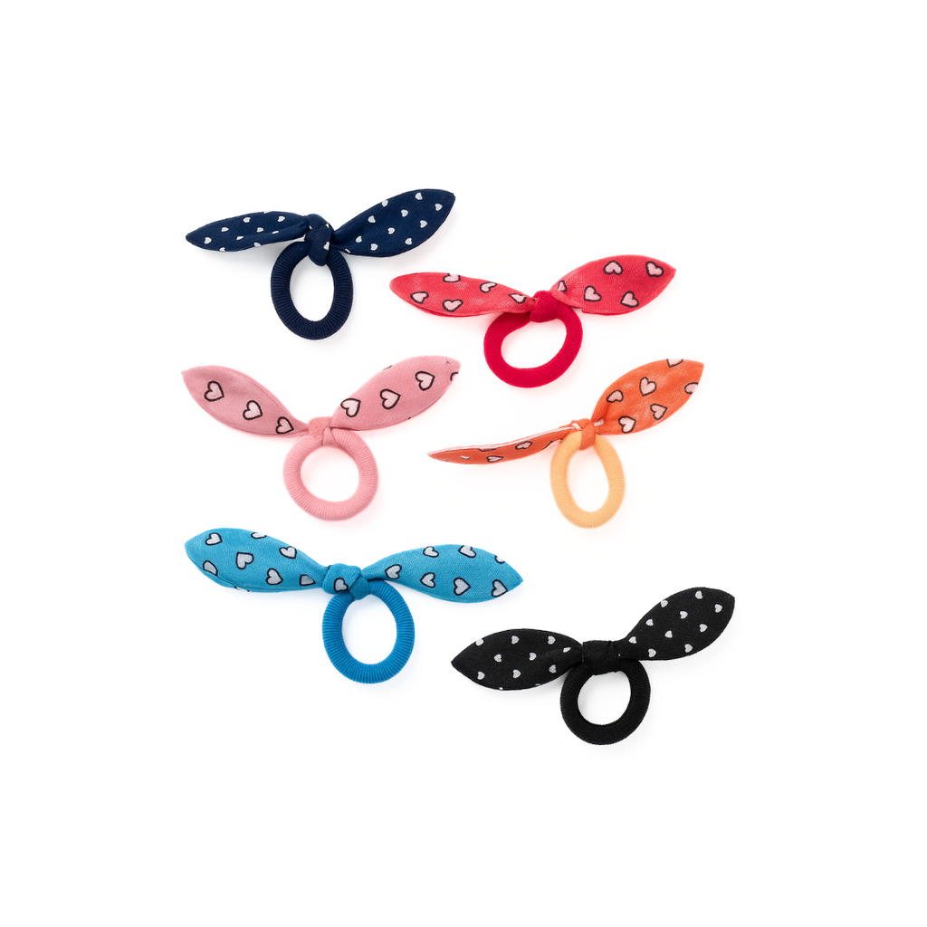 [34642] COLERO ELASTICO CHICO ESTAMPADO X6