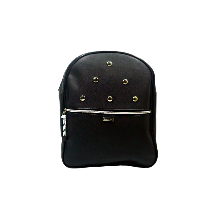 [40905] MOCHILA CUERO PU CON TACHAS