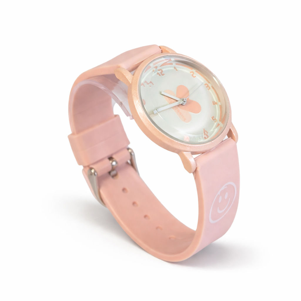 RELOJ CON MALLA DE SILICONA ESTAMPADO