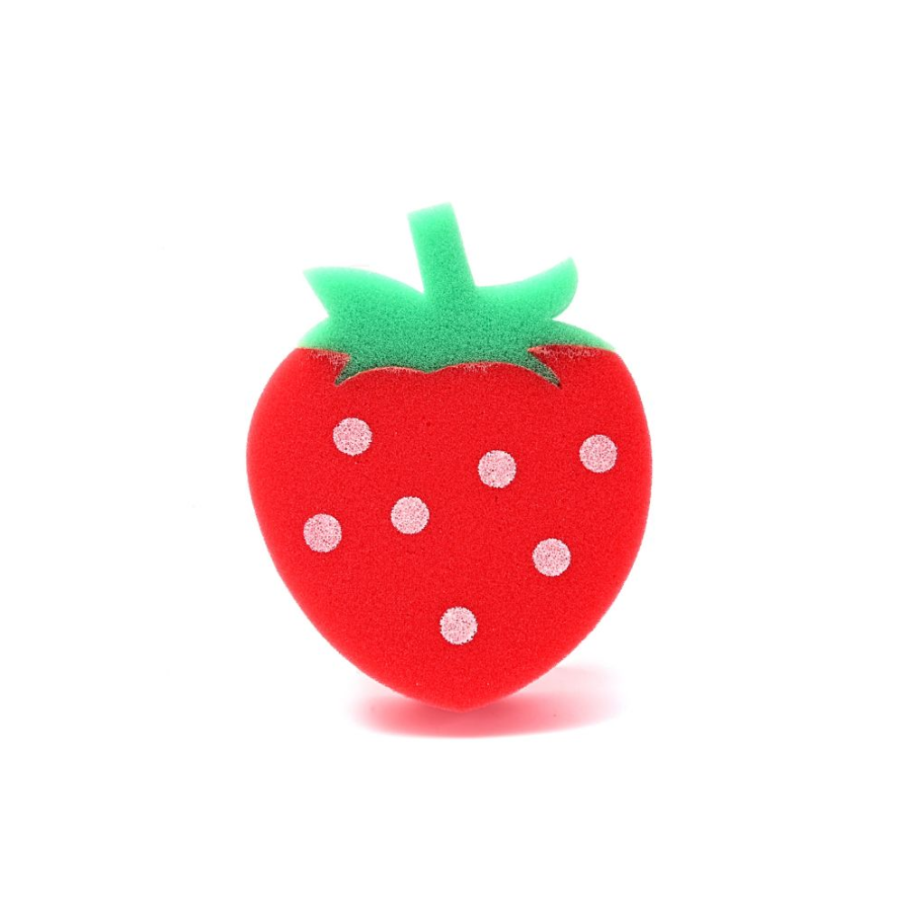 [50911] ESPONJA DE BAÑO FORMA FRUTILLA