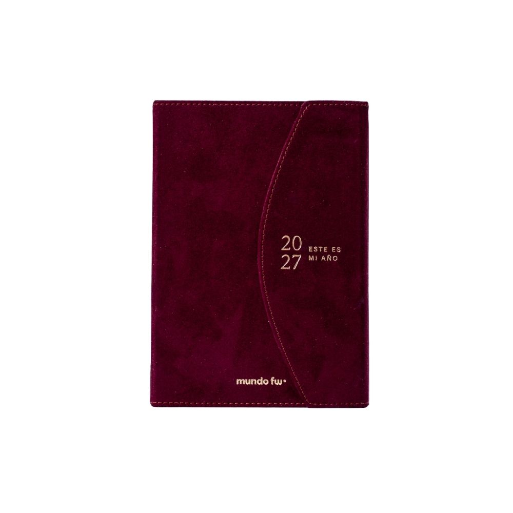 AGENDA DIARIA 15X21 CON SOLAPA INMANTADA 2027